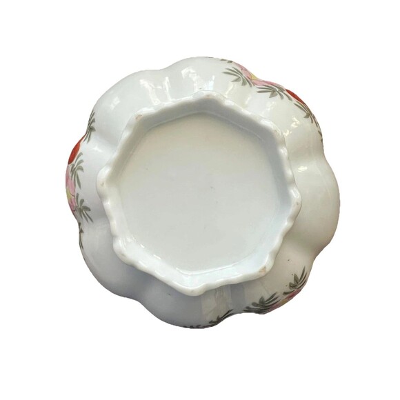 Geisha Girl Bowl - Etsy VTG Japanese Nippon Kutani Porcelain Lobed Scalloped Geisha Girl Berry Bowl 7”D